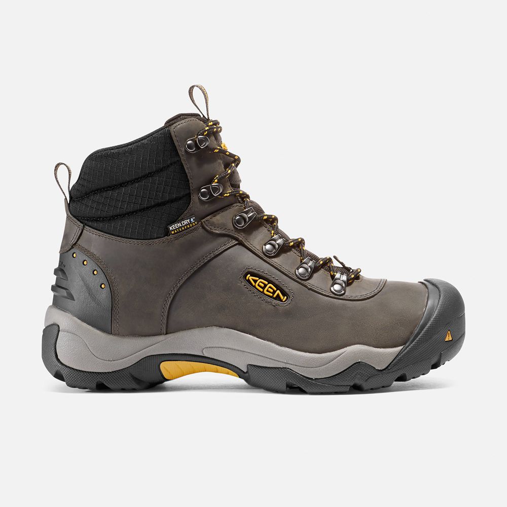 Keen Laarzen Heren Zwart Bruin - Revel Iii - 34518-HQJA